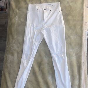 Pistola Women's White Skinny Jeans
